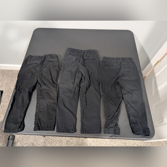 Lot of 3 (THREE) Toddler Boy Pants in Black in Size 3T - Picture 11 of 11